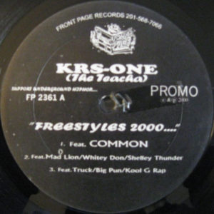 KRS-One – Freestyles 2000.... / Shadup Ya Face - 2000