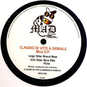 Claudio Di Vito & Emanuele Geniale – Nice E.P. - 2009