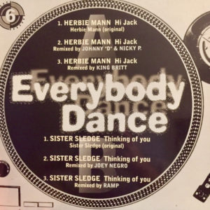 Herbie Mann / Sister Sledge – Everybody Dance - Sampler - 1998