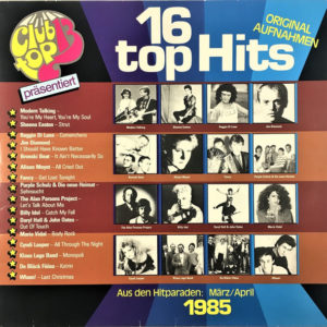 Various – 16 Top Hits - Aus Den Hitparaden: März / April 1985 - 1985