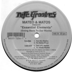 Mateo & Matos – Essential Elements (Going Back To Our Roots) - 1996