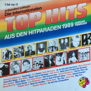 Various – Club Top 13 - Die Internationalen Top Hits Aus Den Hitparaden - Januar/Februar 1989 - 1989