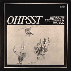 Henrichs / Kuchenbuch / Rilling - OHPSST - 04 дек 1978