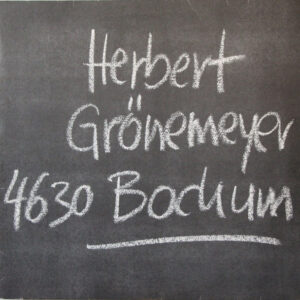 Herbert Grönemeyer – 4630 Bochum - 1984
