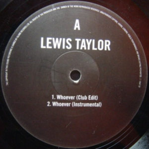 Lewis Taylor – Whoever -
