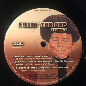 Various – Fillin' Tha Gap Volume 8 - 2008