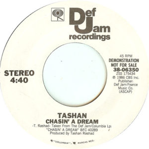 Tashan – Chasin' A Dream - 1986