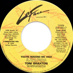 Toni Braxton – You're Makin' Me High - 1996