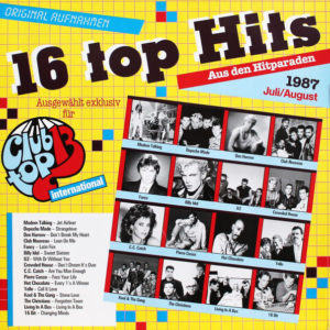 Various – 16 Top Hits - Juli/August 1987 - 1987