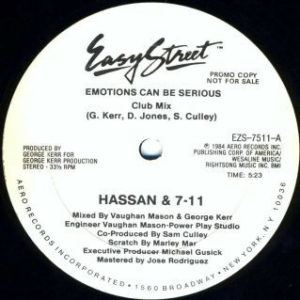 Hassan & 7-11 – Emotions Can Be Serious - 1984