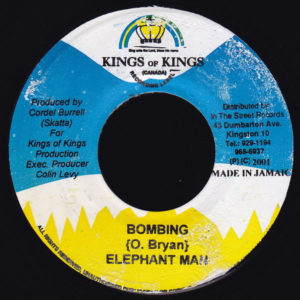 Elephant Man – Bombing - 2001