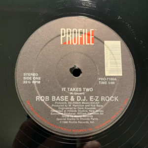 Rob Base & DJ E-Z Rock – It Takes Two - 1988