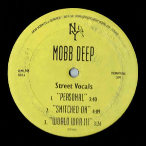 Mobb Deep – Personal / Snitched On - 2001