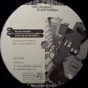 Alex Flatner & Sloop – The Black Agenda - 1999