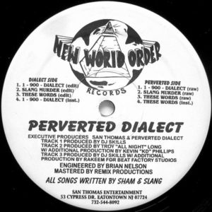 Perverted Dialect – 1 - 900 - Dialect - 1999