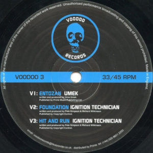 Umek / Ignition Technician – Voodoo 3 - 2002