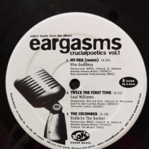 Various – Eargasms - Crucialpoetics Vol.1 - 1997
