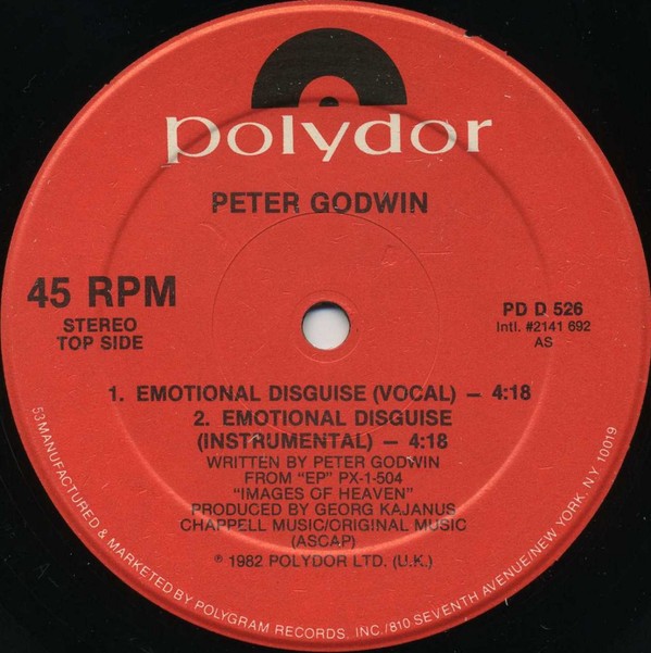 Peter Godwin – Emotional Disguise - 1982