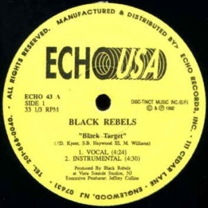 Black Rebels – Black Target - 1992