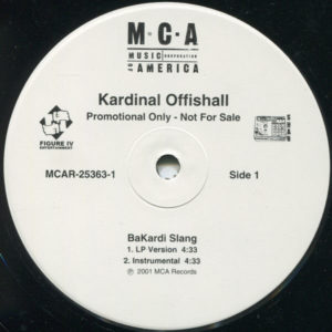 Kardinal Offishall – BaKardi Slang - 2001