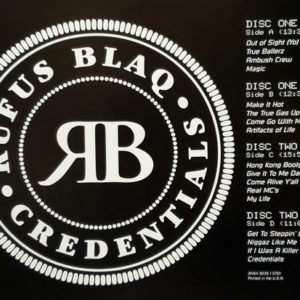 Rufus Blaq – Credentials - 1998