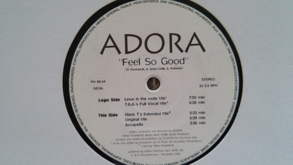 Adora Ariam-Odili – Feel So Good - 1996