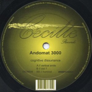 Andomat 3000 – Cognitive Dissonance - 2008