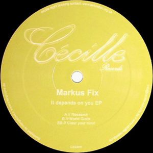 Markus Fix – It Depends On You EP - 2009