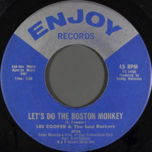 Les Cooper And His Soul Rockers – Let's Do The Boston Monkey / Owee Baby - 1965