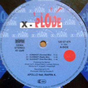 Apollo Featuring Rappa K. – Gunshot - 1994