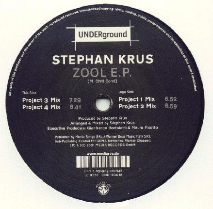 Stephan Krus – Zool E.P. - 2001